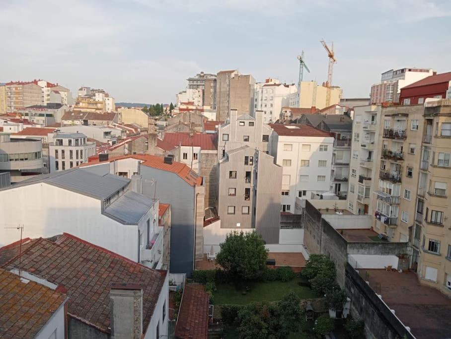 Апартаменти Atico Con Terraza En El Centro De Віго Екстер'єр фото